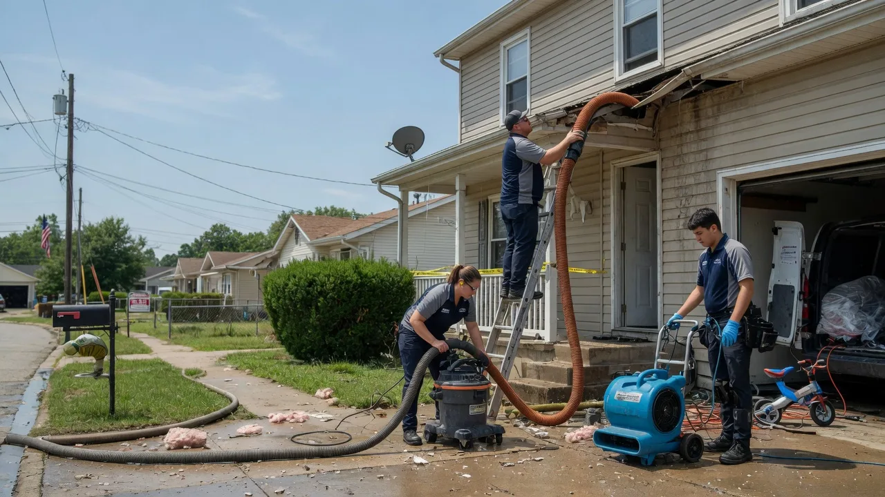 Water Damage Restoration in Frontenac, KS near me